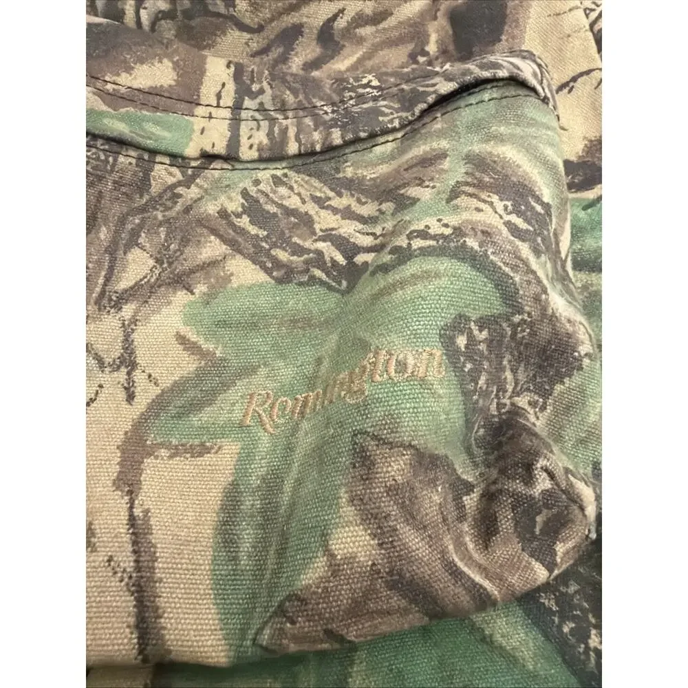 Vintage 90's Remington real tree camo hunting back pack